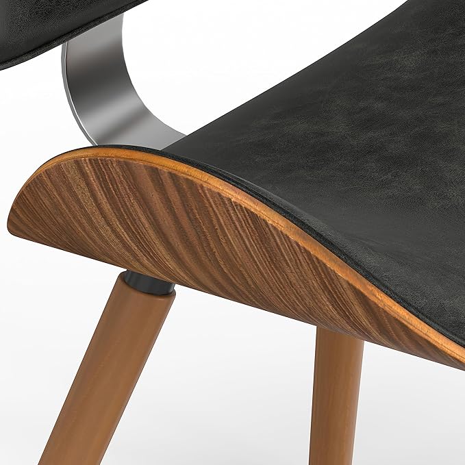 SIMPLIHOME Marana Dining Chair in Distressed Slate Grey Vegan Leather, 20.7 x - Image 6