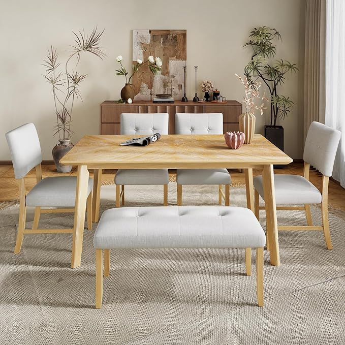 Ball & Cast 6 Piece Dining Room Table Set - Image 4