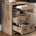 LIKIMIO Night Stand, Modern Bedside Table by LIKIMIO