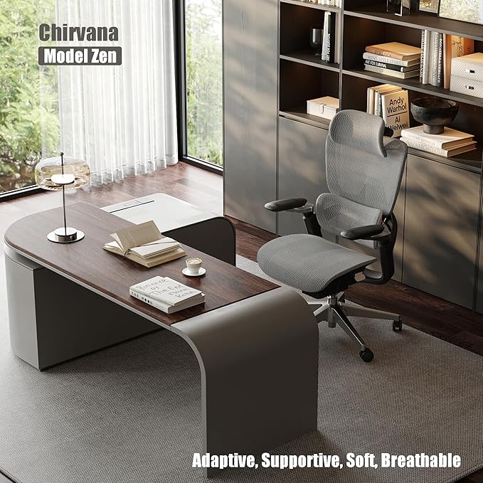 Ergonomic Office Chair, Big and Tall Mesh Home Office Desk Chair - Image 6