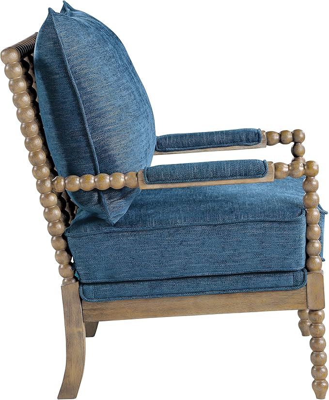 OSP Home Furnishings Fletcher Spindle Accent Chair - Image 4