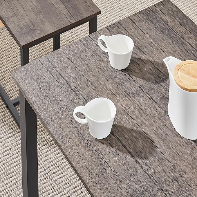 Yaheetech 3 Piece Dining Table Set - Image 9