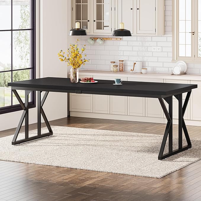 Tribesigns Farmhouse Dining Table - Image 3