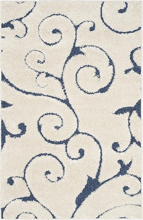 SAFAVIEH Florida Shag Collection Accent Rug - Image 3