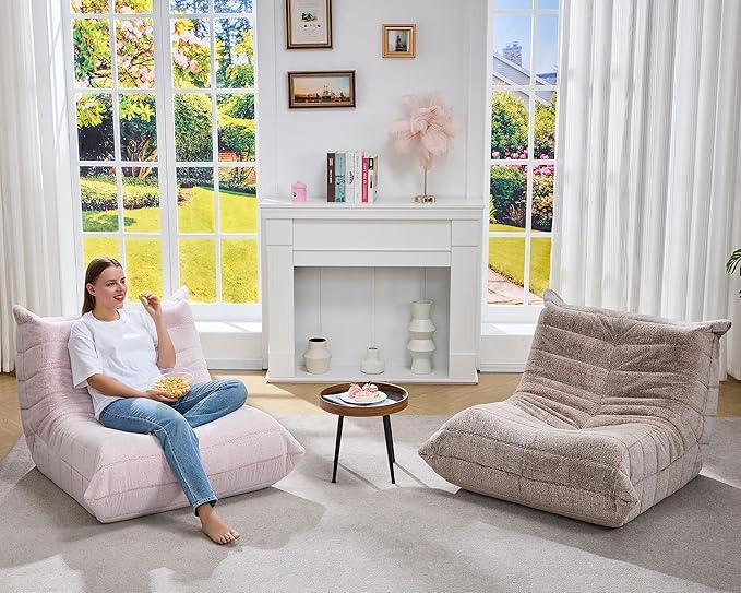 Bean Bag Chairs for Adults Giant Bean Bag Chair Memory Foam BeanBag Chair Big - Image 8