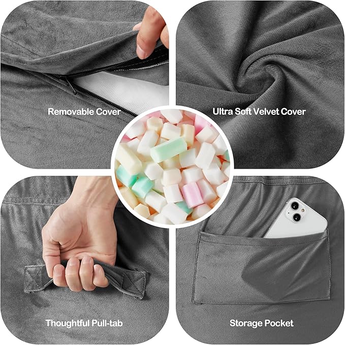Homguava 5FT Bean Bag Chair Giant BeanBag - Image 7