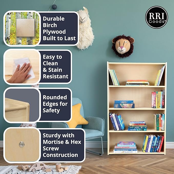 Daycare Shelves for Kids, Bookcase - Image 8