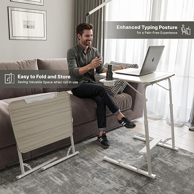 FoldWise Upgraded Folding TV Tray Table - Image 3