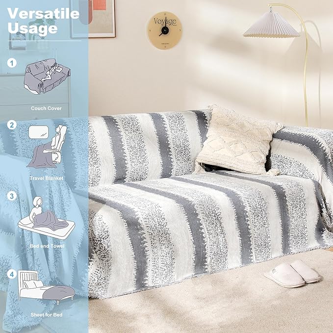 Boho Sofa Cover, Couch Cover Blanket, Sofa Covers - Image 7