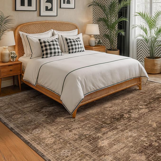 Brown Rug for Living Room 10x12 - Image 3