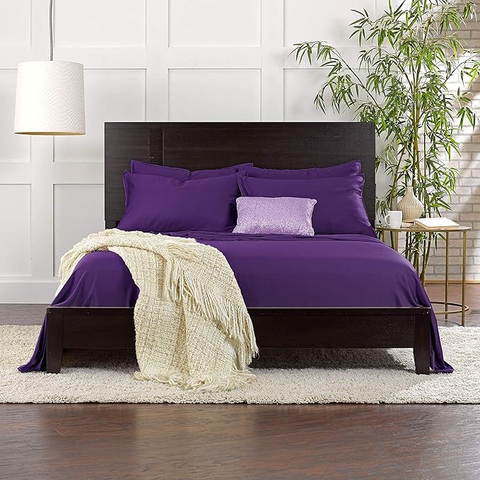 King Sheets by Pure Bamboo, Genuine 100% Organic Viscose Derived from Bamboo - Image 7