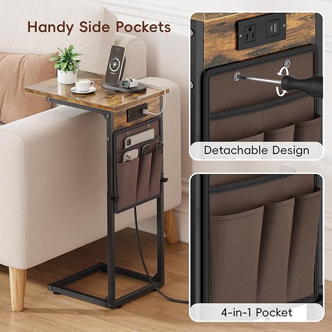 Vagusicc C Shaped End Table - Image 6