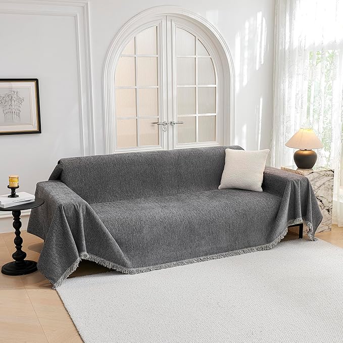 MYSKY HOME Couch Cover for Dogs, Washable Couch Covers, Non Slip Couch Sofa by MYSKYHOME