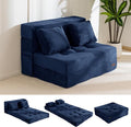 MAXYOYO Convertible Sofa Bed, Fold Out Loveseat Sleeper Sofa by MAXYOYO