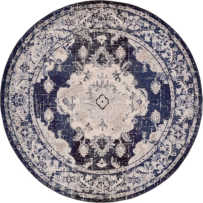 SAFAVIEH Monaco Collection Round Rug - Image 4