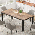 GarveeHome 70.8in Industrial Dining Table by GarveeHome