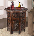Round Wood Coffee Table by TheWoodenTown