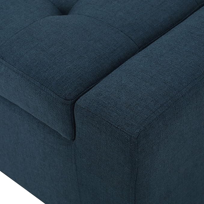 Ball & Cast 50.8" Upholstered Storage Ottoman - Image 6