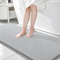 OLANLY Thick Memory Foam Bath Mat Rug 70x24, Extra Soft Absorbent Bathroom Rug by OLANLY