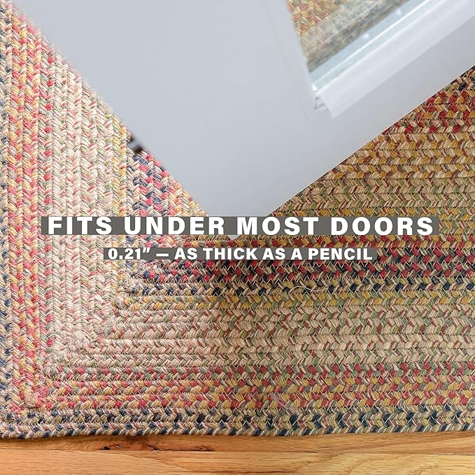 Homespice Kingston Braided Oval Area Rugs 5x8' – Country Style Braided Rugs - Image 5