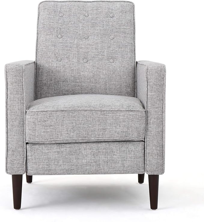 Christopher Knight Home Mervynn Mid-Century Modern Fabric Recliners, 2-Pcs Set by ChristopherKnightHome