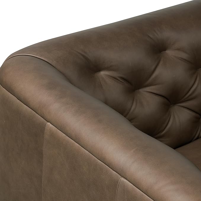 POLY & BARK Essex Leather Couch - Image 10