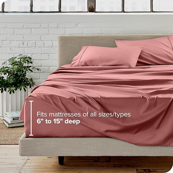 Bare Home Split Head Flex King Sheet Set - Image 6