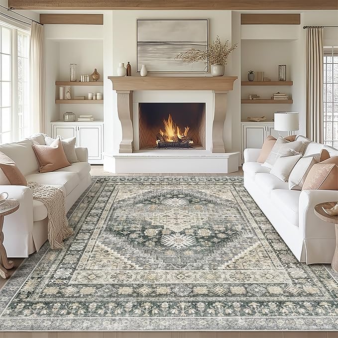 zesthome 6x9 Area Rug, Super Soft Washable Rugs by Zesthome