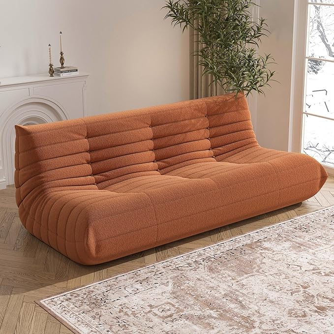 Bean Bag Chair, Oversized Fireside Chair Bean Bag Sofa Large Bean Bag Chair - Image 3