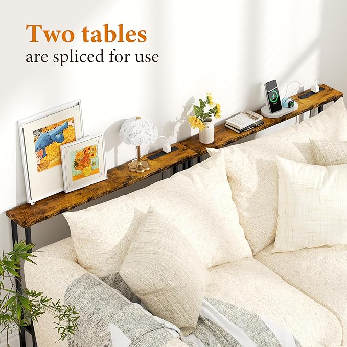 GRLEAF 39" Narrow Console Sofa Table - Image 7