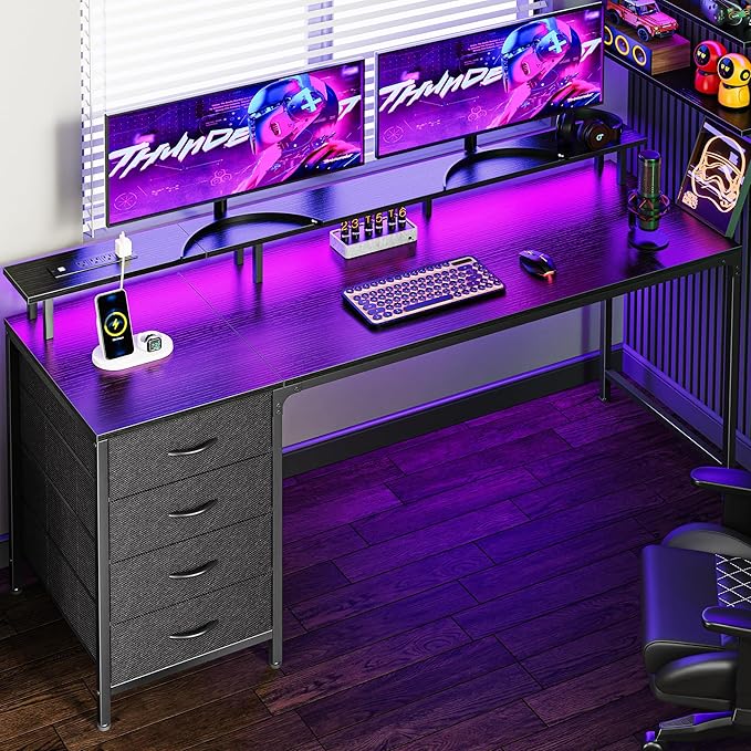 Huuger 63 Inch Computer Desk by Huuger