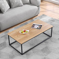 CENSI 47-Inch Natural Oak Accent Coffee Table/Center Table by CENSIFURNITURE