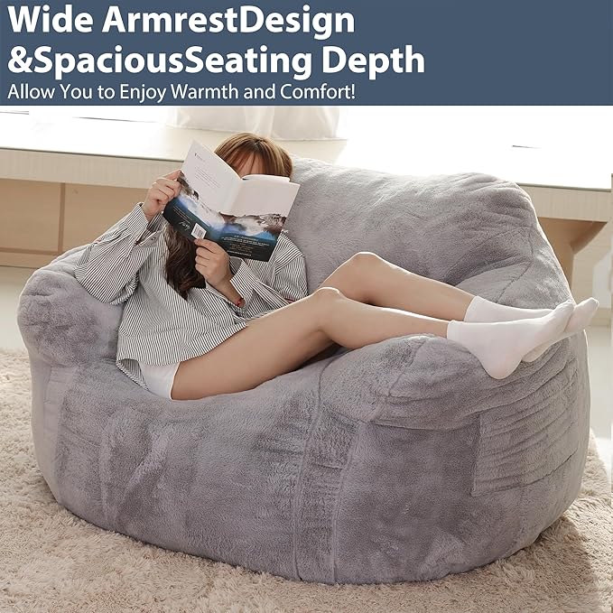 Large Bean Bag Chairs for Adults - Image 5