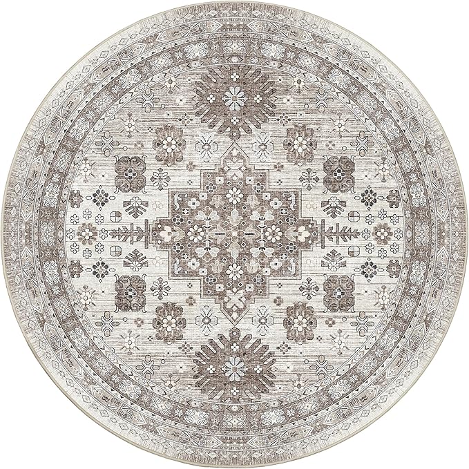 zesthome Washable Round Area Rugs - Image 2