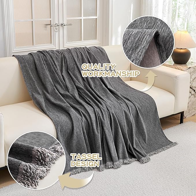 MYSKY HOME Couch Cover for Dogs, Washable Couch Covers, Non Slip Couch Sofa - Image 3