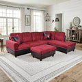 NicBex Sectional Couch 3 Pieces Sofa Set by NicBex