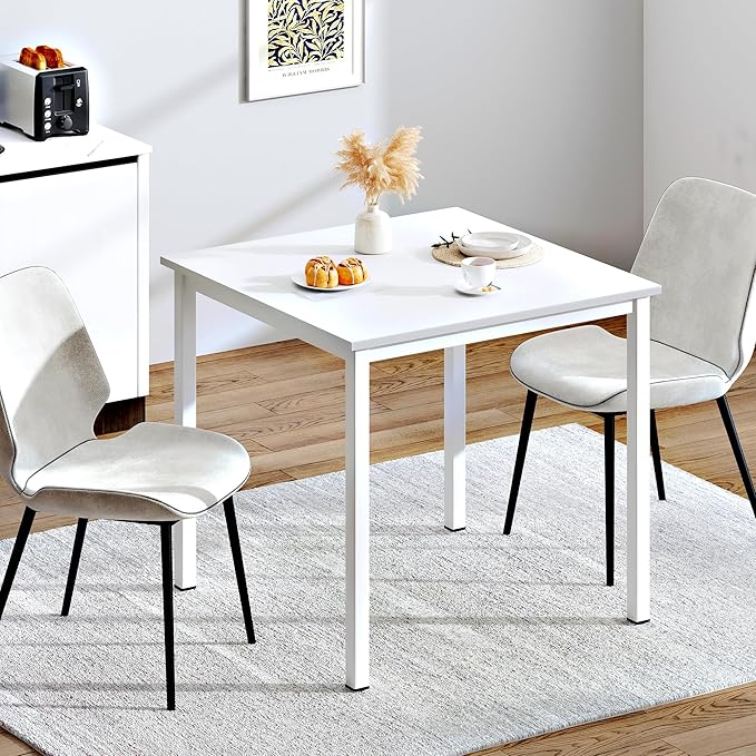 Need Small Square Dining Table- 31-1/2'' Sturdy and Heavy Duty Writing Desk - Image 2