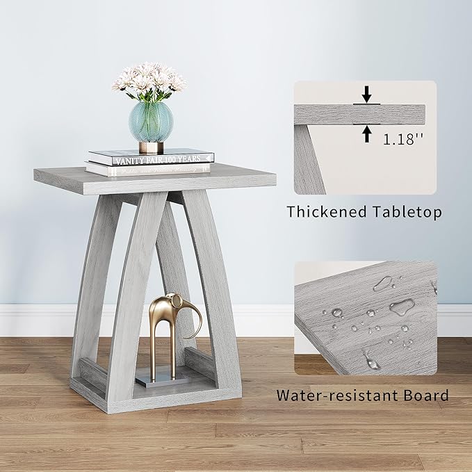 End Tables Living Room Set of 2. Side Tables Living Room. Side Table Beside - Image 4