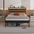 14 Inch Classic Metal Platform Bed Frame-Full Size Bed Frame by CLIBFENG