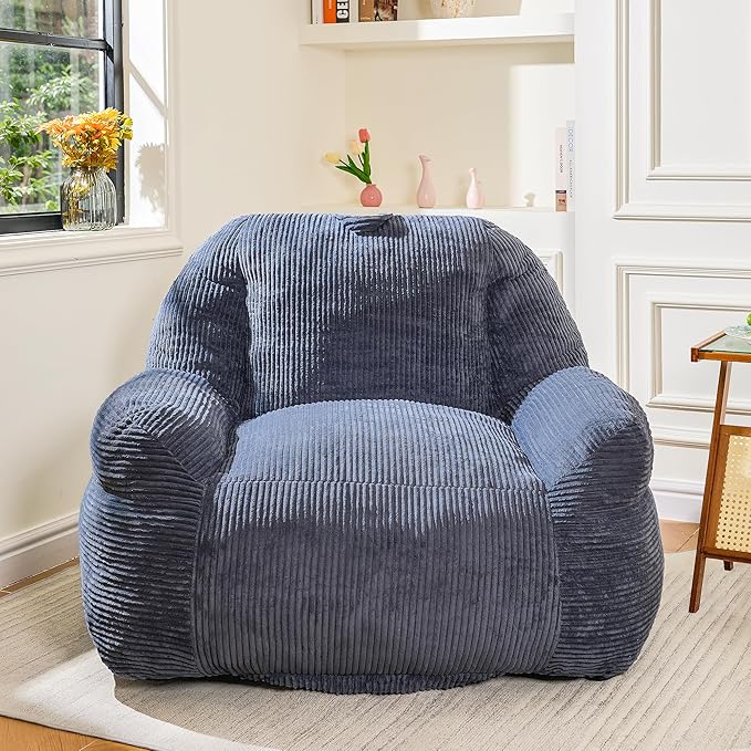 Bean Bag Chair, Faux Fur Bean Bag Chairs by STMOZE