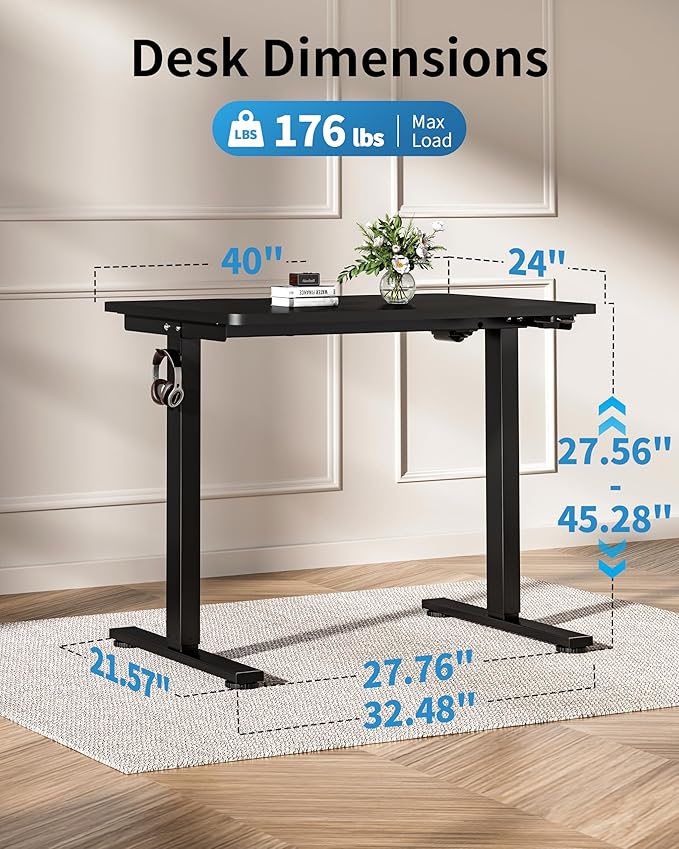 Okin Small Electric Standing Desk - Image 2