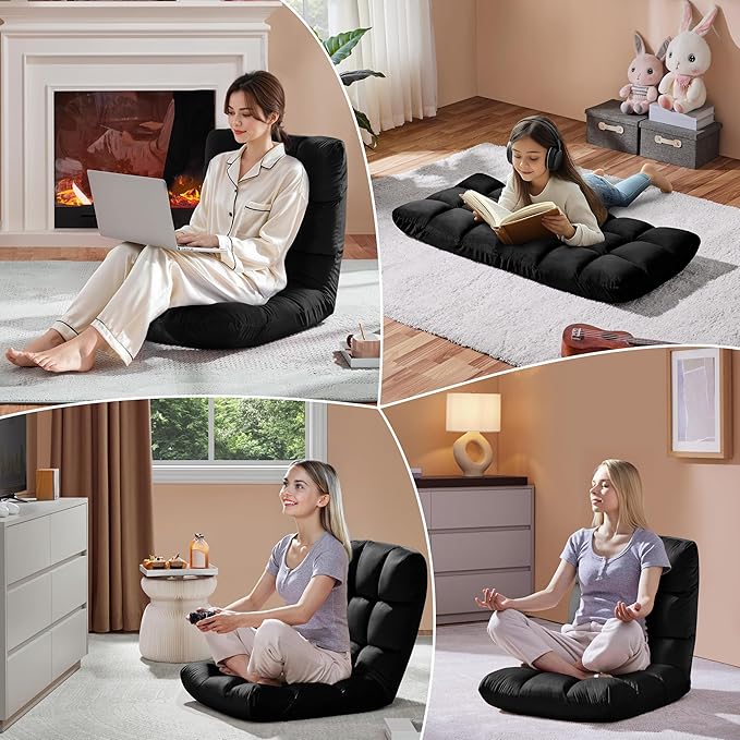 Yaheetech Floor Chair, Meditation Chair - Image 5