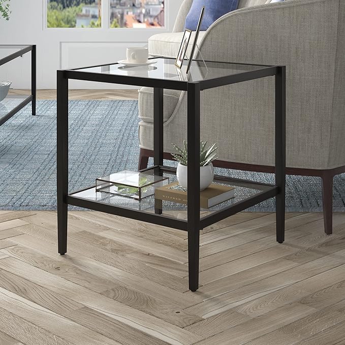 Henn&Hart 20" Wide Square Side Table - Image 7