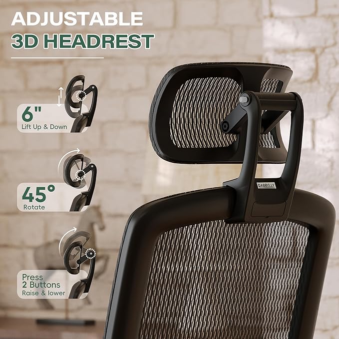 GABRYLLY Ergonomic Office Chair - Image 7