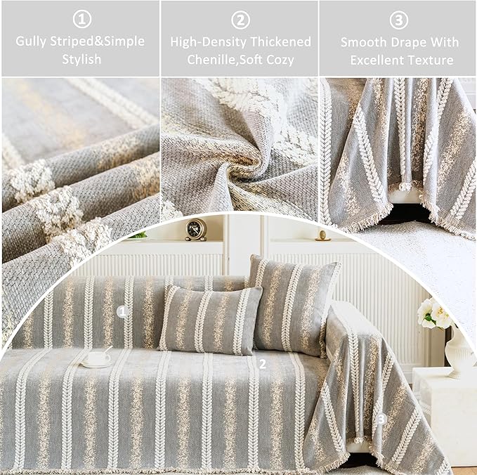 Couch Cover for Dogs Washable Sofa Cover, Sectional Couch Covers, Sofa Covers - Image 2