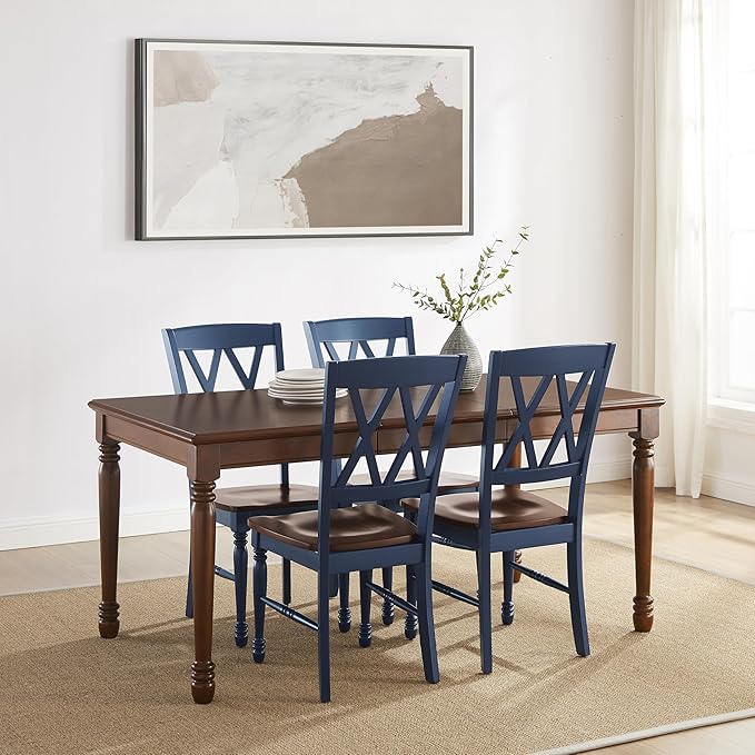 Crosley Furniture Shelby 5-Piece Traditional Dining Table Set - Image 5