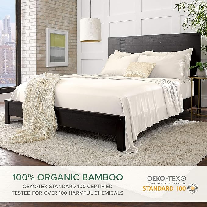 Short Queen Sheets by Pure Bamboo - Image 2