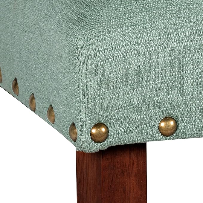 HomePop Home Decor | Classic Upholstered Parsons Dining Chairs | Set of 2 - Image 7