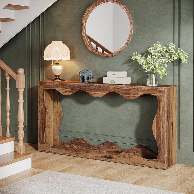 Tribesigns 63 Inches Farmhouse Console Table - Image 3