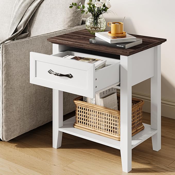 IDEALHOUSE Nightstand, End Table - Image 6